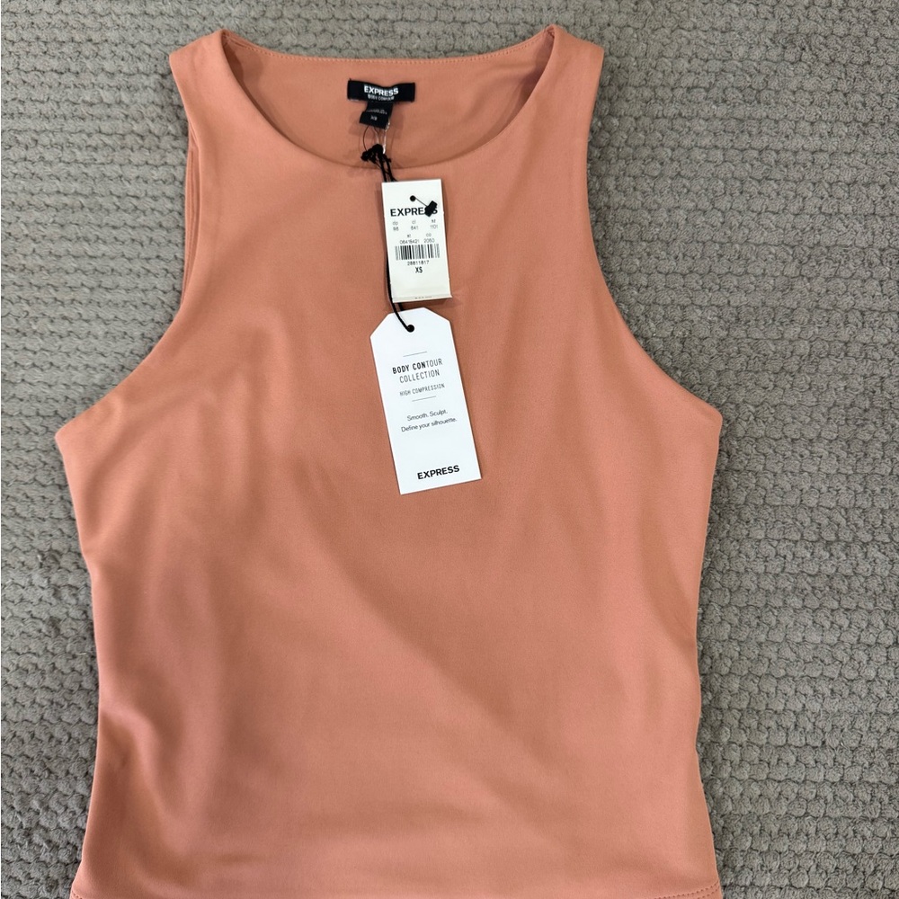 Express Women's Pink Tank Top